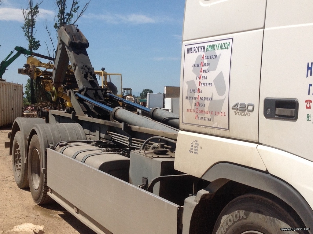 Ανατρεπόμενο Για Containers Με Βραχίονες Volvo 2003 FH12 420