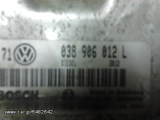 ΕΓΚΕΦΑΛΟΣ ΕΛΕΓΧΟΥ ΚΙΝΗΤΗΡΑ VW GOLF 4 1.9 TDI AHF 110HP ΚΩΔ.038906012L