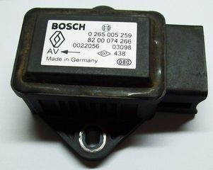 RENAULT 1999 - 2006.// ΑΙΣΘΗΤΗΡΑΣ ESP ΕΠΙΤΑΧΥΝΣΗΣ BOSCH 0 265 005 259 1275100419 \\ Γ Ν Η Σ Ι Α-ΚΑΛΟΜΕΤΑΧΕΙΡΙΣΜΕΝΑ-ΑΝΤΑΛΛΑΚΤΙΚΑ 