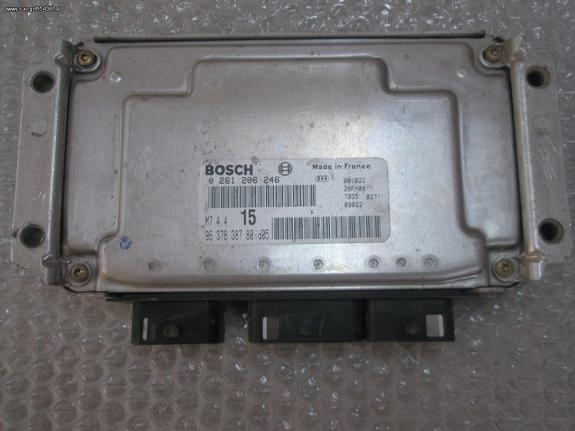 CITROEN SAXO PEUGEOT 106 BOSCH 0261206246 9637838780 ΕΓΚΕΦΑΛΟΣ ΜΟΤΕΡ