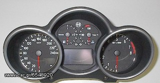 Alfa romeo ,giulietta, a147, mito,a156,gt,gtv,a146,a145, καντραν , ταχυμετρο , στροφομετρο
