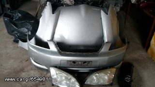 TOYOTA COROLLA 02-04 ΤΡΟΠΕΤΟ ΕΜΠΡΟΣ (ΚΑΠΟ,ΦΑΝΑΡΙΑ,ΦΤΕΡΑ,ΠΡΟΦΥΛΑΚΤΗΡΑΣ,ΨΥΓΕΙΑ,ΜΕΤΟΠΗ,ΑΕΡΟΣΑΚΟΙ ΚΟΜΠΛΕ)