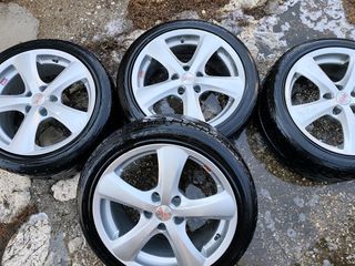 OZ RACING ΤΕΤΡΑΔΑ ΜΑΖΙ ΜΕ MICHELIN SPORT PILOT 225/45/17 ME ΠΕΛΜΑ 4/5 σε άριστη κατάσταση 8JX17 ET35 made in Italy-thumb-1