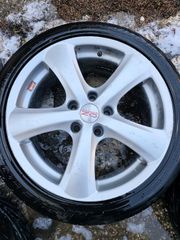 OZ RACING ΤΕΤΡΑΔΑ ΜΑΖΙ ΜΕ MICHELIN SPORT PILOT 225/45/17 ME ΠΕΛΜΑ 4/5 σε άριστη κατάσταση 8JX17 ET35 made in Italy-thumb-12