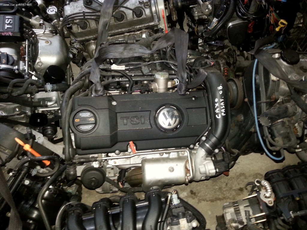 ΚΙΝΗΤΗΡΑΣ VOLKSWAGEN PASSAT TSI ΚΩΔ.ΜΗΧΑΝΗΣ CAXO ΒΕΝΖΙΝΗ  1400cc 21000χλμ ΜΟΝΤΕΛΟ 2007-20013(ΤΗΛΕΦΩΝΟ 2353023557)