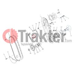KUBOTA BULLTRA B1-17 ΚΑΔΕΝΑ ΦΡΕΖΑΣ ΑΚΡΗ ΚΑΙ ΜΕΣΗ ORIGINAL-thumb-1