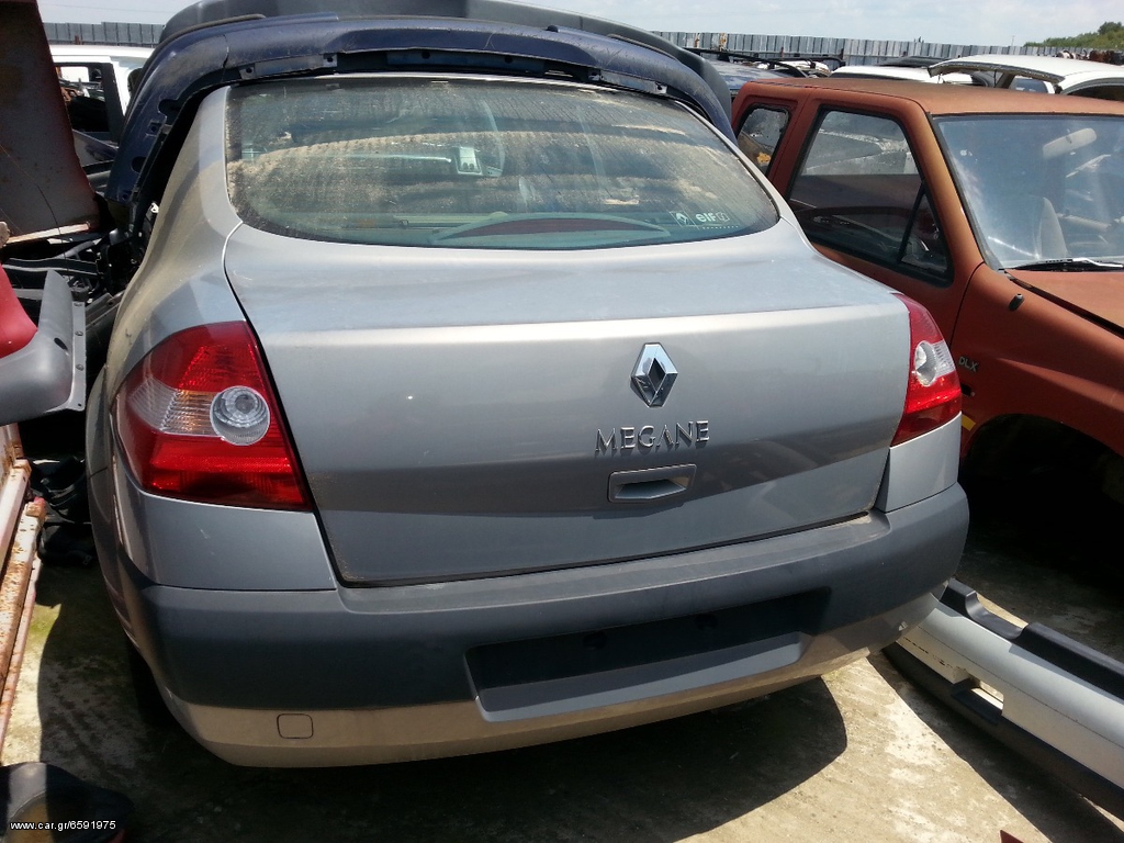 ΤΡΟΠΕΤO ΠΙΣΩ RENAULT MEGANE CLASSIC SEDAN ΜΟΝΤΕΛΟ 2003-2008(ΤΗΛΕΦΩΝΟ 2353023557)