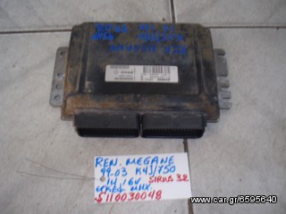 ΕΓΚΕΦΑΛΟΣ ΜΗΧΑΝΗΣ RENAULT MEGANE 99-03 K4J/750 1.4 16V SIRIUS 32 S110030048