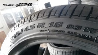 2 ΤΜΧ PIRELLI P ZERO ROSSO 215-45-18 DOT 11-2011 80€