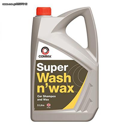 COMMA SUPER WASH AND WAX ΣΑΜΠΟΥΑΝ ΠΛΥΣΙΜΑΤΟΣ ΑΥΤΟΚΙΝΗΤΟΥ