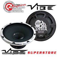 Vibe Audio BDPRO8Mv1 Black Death Pro Audio 8" Midbass Driver 200W RMS 93db!!! EAUTOSHOP.GR ΤΙΜΗ ΧΑΡΙΣΜΑ ΤΙΜΗ ΤΕΜΑΧΙΟΥ πληρωμη και με καρτα