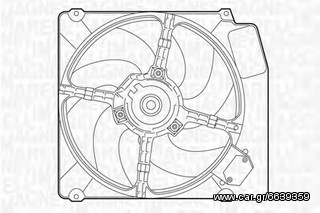 ΜΟΤΕΡ ΒΕΝΤΙΛΑΤΕΡ FIAT TIPO TEMPRA MTE888AX -A/C MARELLI