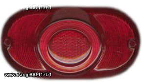 ΚΡΥΣΤΑΛΛ0 ΟΠΙΣΘΙΟΥ ΦΑΝΑΡΙΟΥ HONDA C50 Z 2 6V TAIWAN