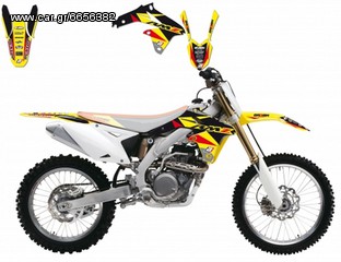 ΛΥΡΗΣ BLACKBIRD RACING ΣΕΤ ΑΥΤOKOΛΛΗΤΑ ΓΙΑ SUZUKI RMZ 450 2008-2015, 2316E