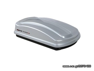 Μπαγκαζιερα οροφης αυτοκινητου  330Lt NORDRIVE N60001 ασημι γυαλιστερο