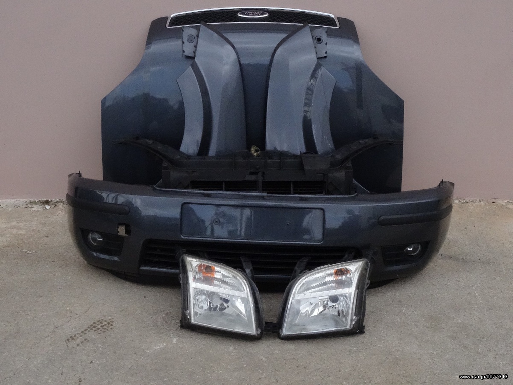 FORD  FUSION 2003 ΜΟΥΡΗ -ΑΕΡΟΣΑΚΟΥΣ- ΠΡΟΦΥΛΑΚΤΗΡΑΣ ΠΙΣΩ
