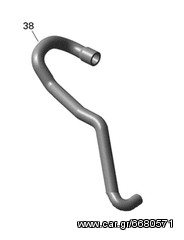 ΛΥΡΗΣ SEA DOO OIL RADIATOR FORMED HOSE, 420922792