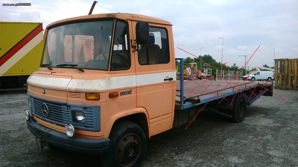 Σασί Mercedes-Benz 1987 608D