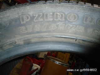 2ΛΑΣΤΙΧΑ 275/45/19 PIRELLI P ZERO ROSSO-thumb-1