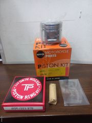 ΠΙΣΤΟΝΙ SUZUKI FB 50 39,00 mm  JAPAN ΚΟΜΠΛΕ ΜΕ ΕΛΑΤΗΡΙΑ HGK 4003-STD,ΠΥΡΟ ΚΑΙ ΑΣΦΑΛΕΙΕΣ