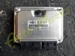 ΕΓΚΕΦΑΛΟΣ ΚΙΝΗΤΗΡΑ VW / SKODA / AUDI ΚΩΔ.ECU. 038906019GQ 1.9TDI ΚΩΔ.ΚΙΝ. AVF / AWX ΜΟΝΤΕΛΟ 2001-2004