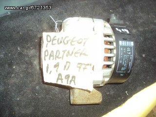 PEUGEOT PARTNER-406 CITROEN BERLINGO FIAT DUCATO 1.9 '96-'02 ΚΩΔ.A9A Δυναμό