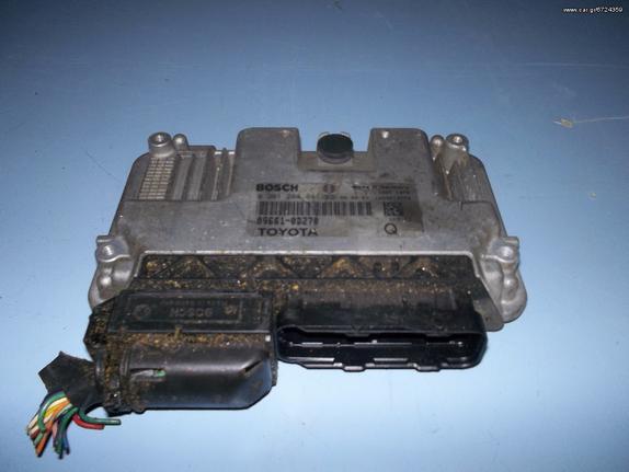 ΕΓΚΕΦΑΛΟΣ TOYOTA YARIS, 1KR-FE, 896610D270, 89661-0D270, 0261208841, 0261208932, 0261208936, ΜΟΝΑΔΑ ΕΛΕΓΧΟΥ ΚΙΝΗΤΗΡΑ