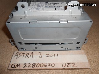 RADIO CD OPEL ASTRAJ TOY 2011, GM22800670UZZ