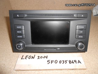 RADIO CD SEAT LEON TOY 2014, 5F0035869A