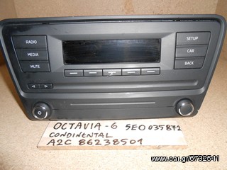 RADIO CD SKODA OCTAVIA 6 , 5E0035872