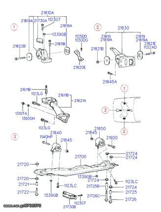 ΓΕΦΥΡΑ ΜΗΧΑΝΗΣ LANTRA 96-00/COUPE 97-01