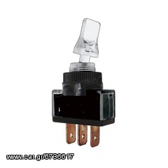 ΔΙΑΚΟΠΤΗΣ 12V 2Amp ΛΕΥΚΟΣ ΜΕ LED