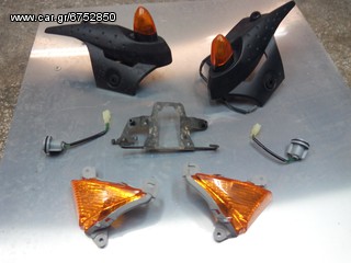 KAWASAKI ZX636 ΟΠΙΣΘΙΑ ΦΛΑΣ ΟΥΡΑΣ ΜΕ ΒΑΣΕΙΣ ΚΟΜΠΛΕ