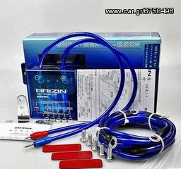 ΤΥΠΟΥ PIVOT RAIZIN VS-E VOLT STABILIZER ΜΕ ΒΟΛΤΟΜΕΤΡΟ  W GROUNDING CABLES EAUTOSHOP.GR 