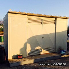 Caravan office-container '15 μεταλλικός οικίσκος καινούργ.