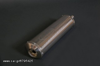 Protecht universal τελικο οβαλ inox με μπουκα,σιγαστηρα και τσεμπερι 