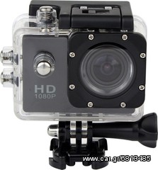 Action Camera αδιάβροχη HD για σπορ, επίβλεψη χώρου, μοτοσυκλέτα κλπ