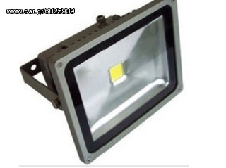 Προβολέας LED 30W 8000LM αδιάβροχος ψυχρό & θερμό λευκό