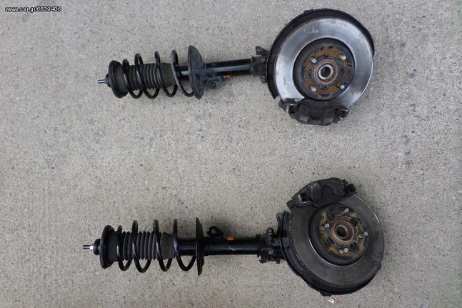 Toyota Yaris 2011-2015 ακραξόνια, αμορτισέρ, ημιαξόνια, ψαλίδια, γέφυρα, κρεμαριέρα