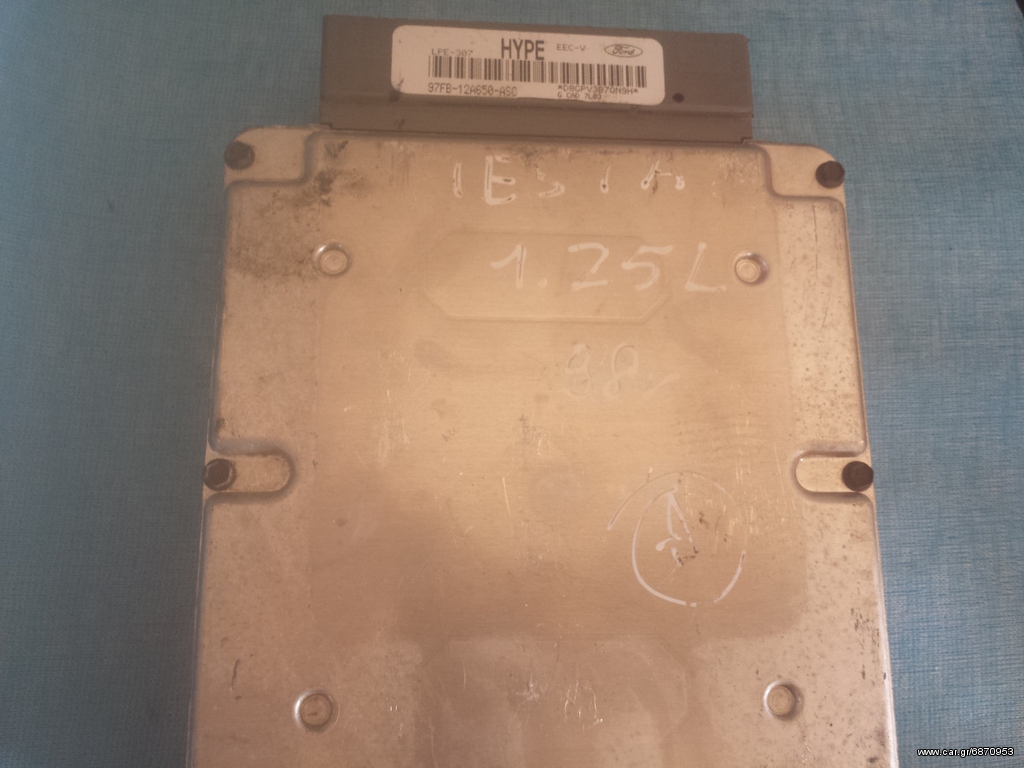 Ford Fiesta 1.8 1.6 εγκέφαλος κινητήρα 97FB-12A650-ASC LPE-307