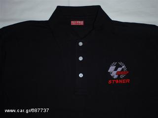 Πόλο Ανδρικό κοντομάνικο μπλούζα Stoner polo T-Shirt Ducati Κεντητά λογότυπα μεγέθος  L-thumb-9