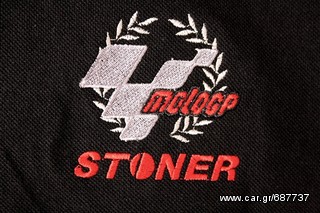 Πόλο Ανδρικό κοντομάνικο μπλούζα Stoner polo T-Shirt Ducati Κεντητά λογότυπα μεγέθος  L-thumb-28