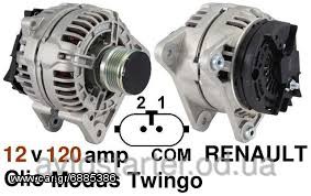 Δυναμό Renault Twingo Clio Wind 0124325139