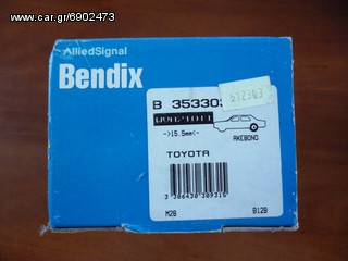 ΤΑΚΑΚΙΑ BENDIX ΜΠΡΟΣΤΙΝΑ ΣΕΤ TOYOTA HILUX / HIACE - VW TARO 4X4 / 4X2-thumb-1