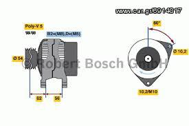 Δυναμό Opel Corsa 0124425021