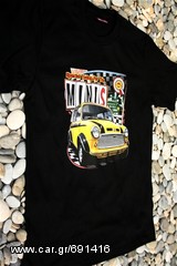 Ανδρικό κοντομάνικο μπλούζα τ σέρτ Original Full Scale Mini Cooper Club T-Shirt Size L XL MC024-thumb-5