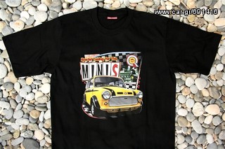 Ανδρικό κοντομάνικο μπλούζα τ σέρτ Original Full Scale Mini Cooper Club T-Shirt Size L XL MC024-thumb-7