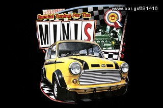 Ανδρικό κοντομάνικο μπλούζα τ σέρτ Original Full Scale Mini Cooper Club T-Shirt Size L XL MC024-thumb-9
