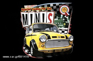 Ανδρικό κοντομάνικο μπλούζα τ σέρτ Original Full Scale Mini Cooper Club T-Shirt Size L XL MC024-thumb-10