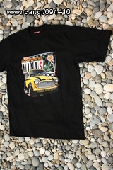 Ανδρικό κοντομάνικο μπλούζα τ σέρτ Original Full Scale Mini Cooper Club T-Shirt Size L XL MC024-thumb-6